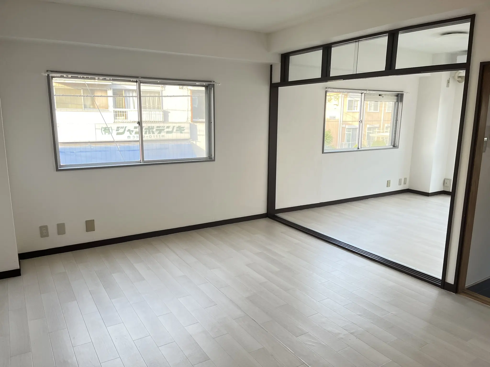 リビングの施工後の様子 リビングの施工後の様子