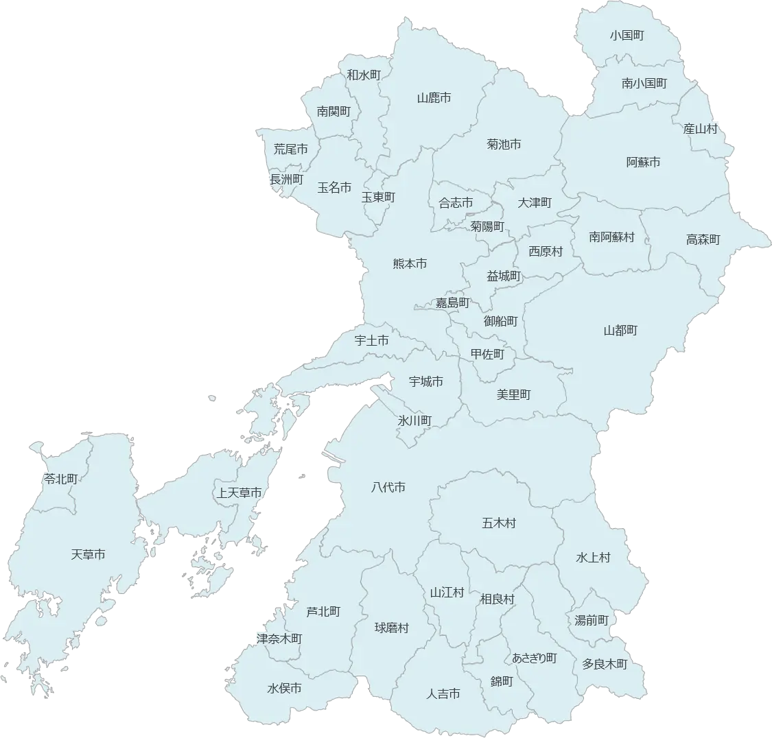 出張対応エリア（熊本）