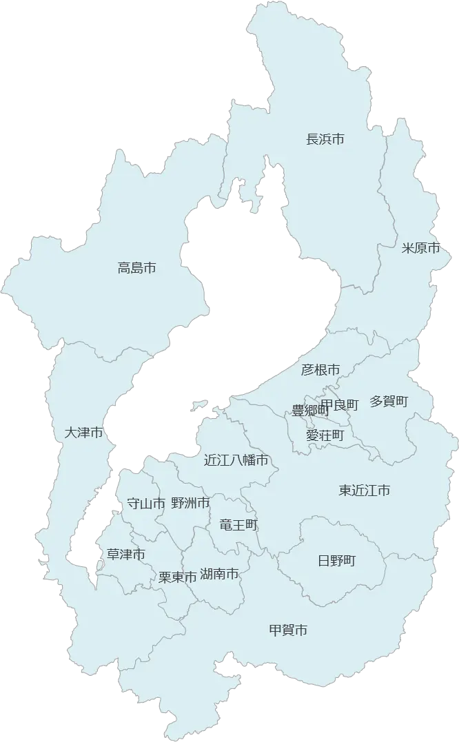出張対応エリア(滋賀)